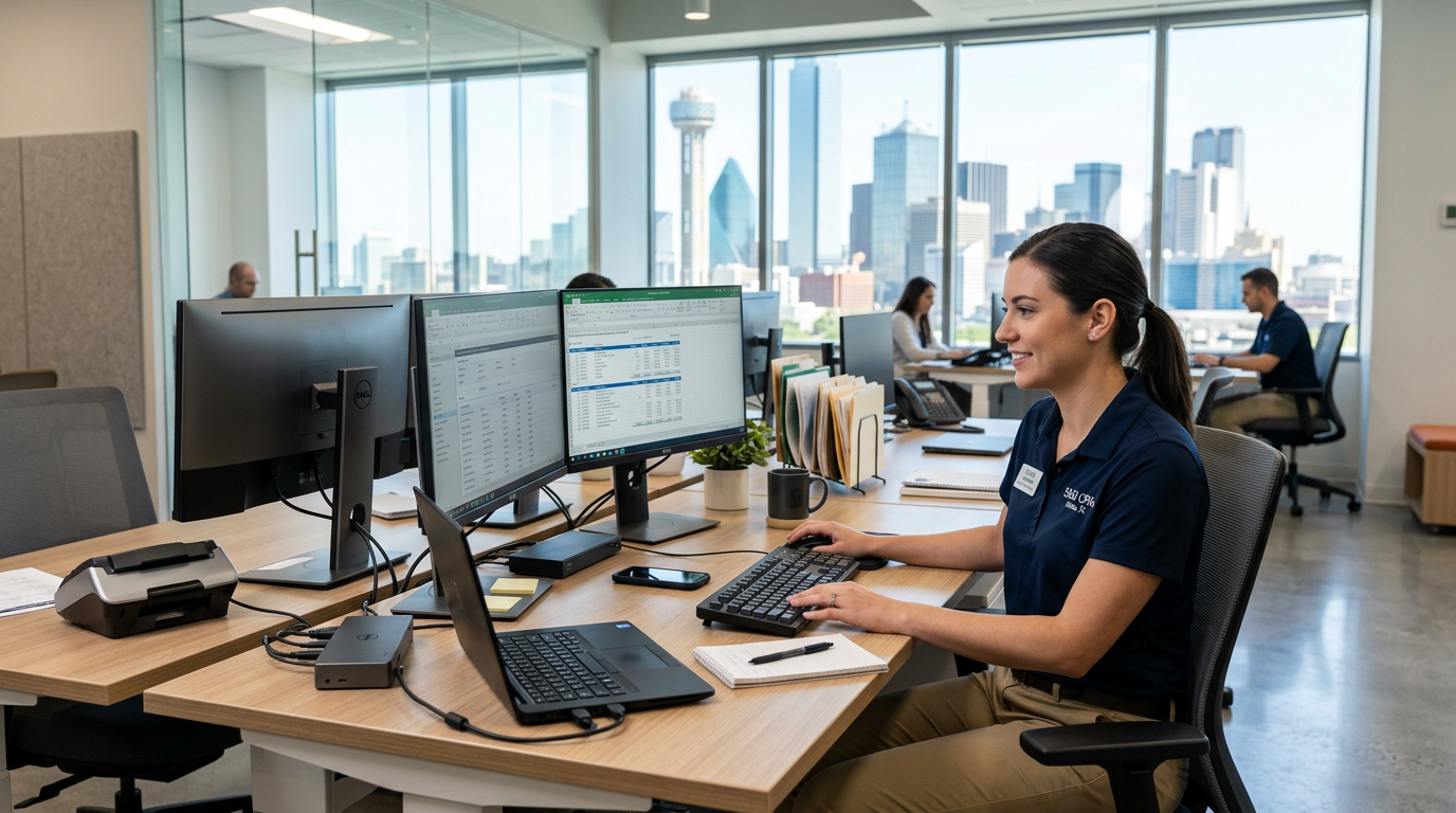 Accounting Firm professional working in Dallas, Texas