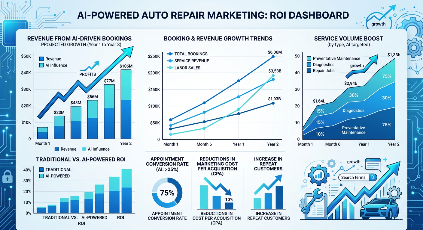 AI marketing ROI data for Auto Repair Shop companies in Salt Lake City