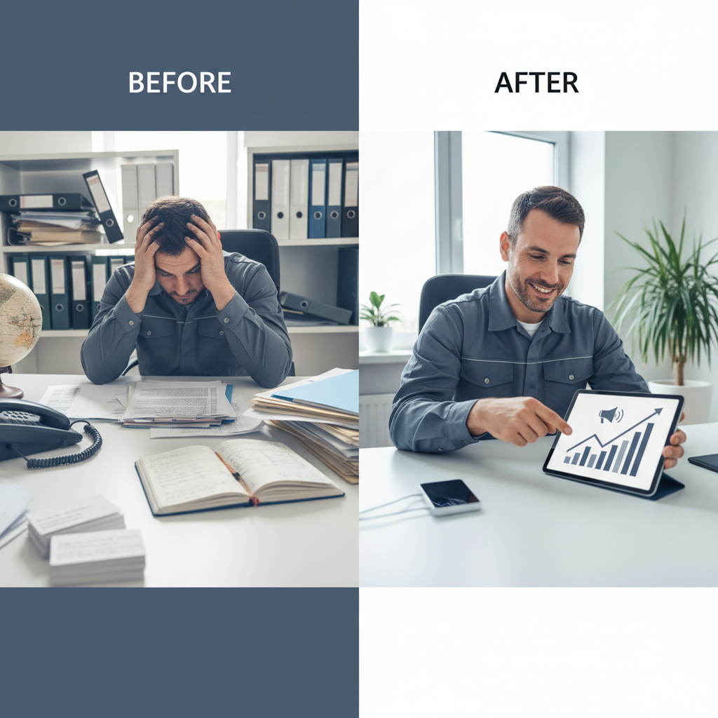 Automated Citation Building in 2026: Do Local Businesses Trust Perplexity? Automated Citation Building in 2026: Do Local Businesses Trust Perplexity?: Infographic showing before/after metrics for a service business using automated citations. | innovAIt Media