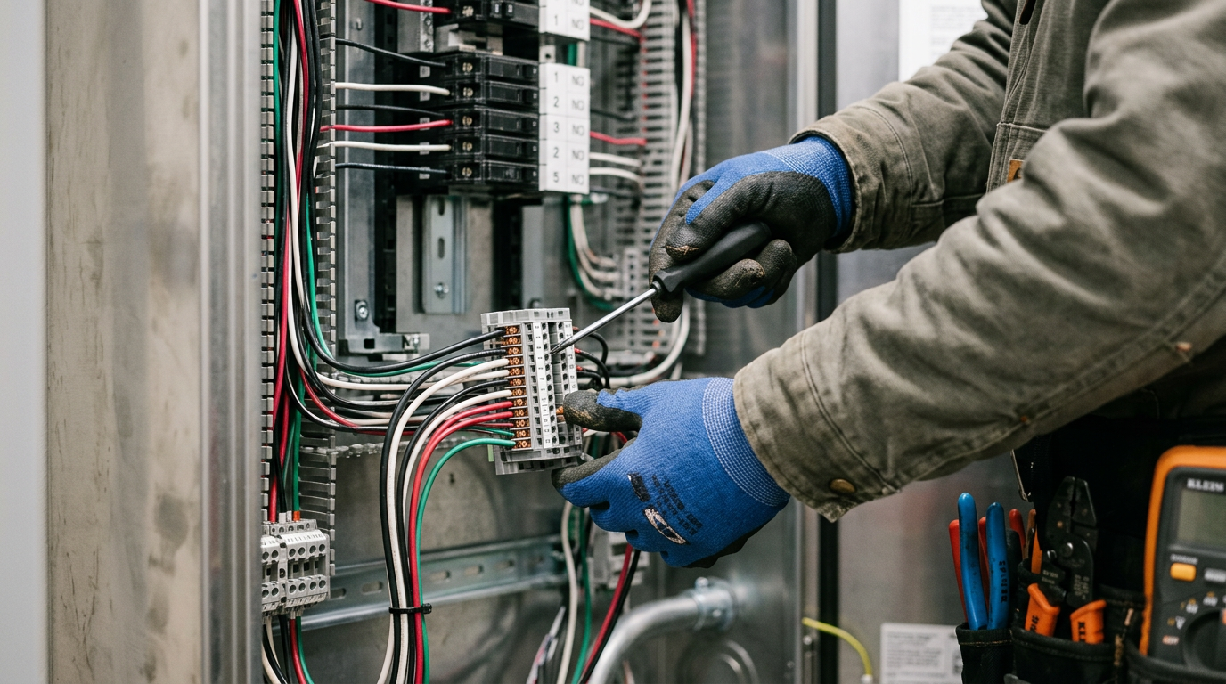 best loans for electrical contractors in houston tx: best loans for electrical contractors technology and tools in action, close-up d | innovAIt Media