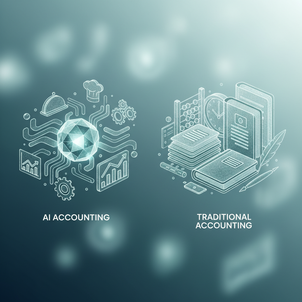 Can Bakersfield Tax Accountants Really Benefit From AI? Can Bakersfield Tax Accountants Really Benefit From AI?: Table comparison of AI vs. Traditional Accounting | innovAIt Media