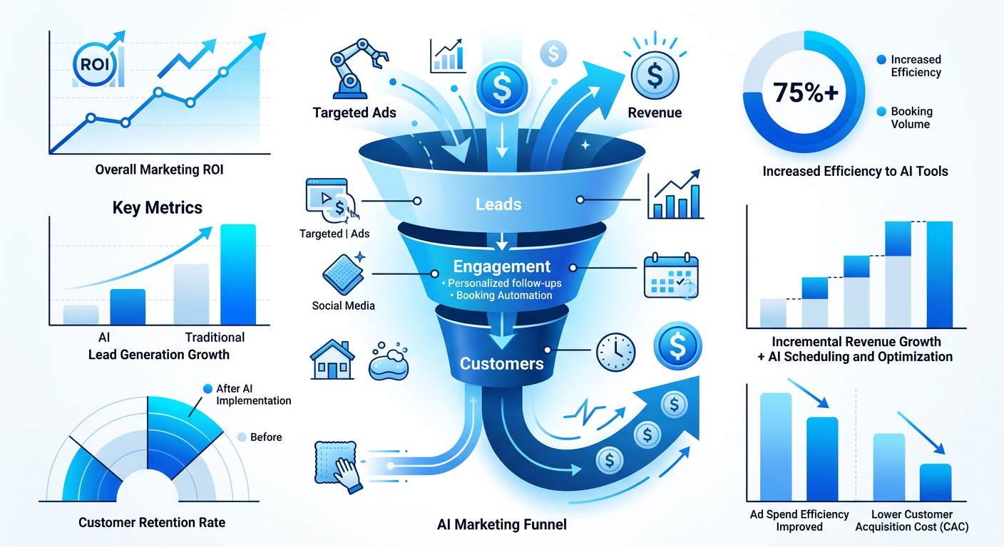 Swept for Cleaning Service in Chicago, IL — AI marketing ROI data for Cleaning Service companies in Chicago — Where Cleaning Service Swept for Cleaning Service in Chicago, IL — AI marketing ROI data for Cleaning Service companies in Chicago — Where Cleaning Service