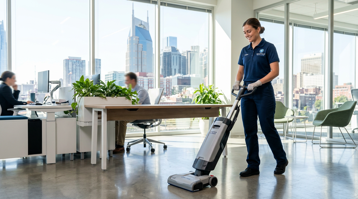 Cleaning Service professional working in Nashville, Tennessee