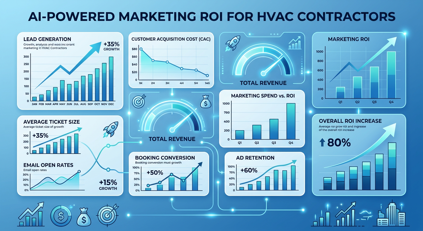 AI marketing ROI data for HVAC Contractor companies in Asheville