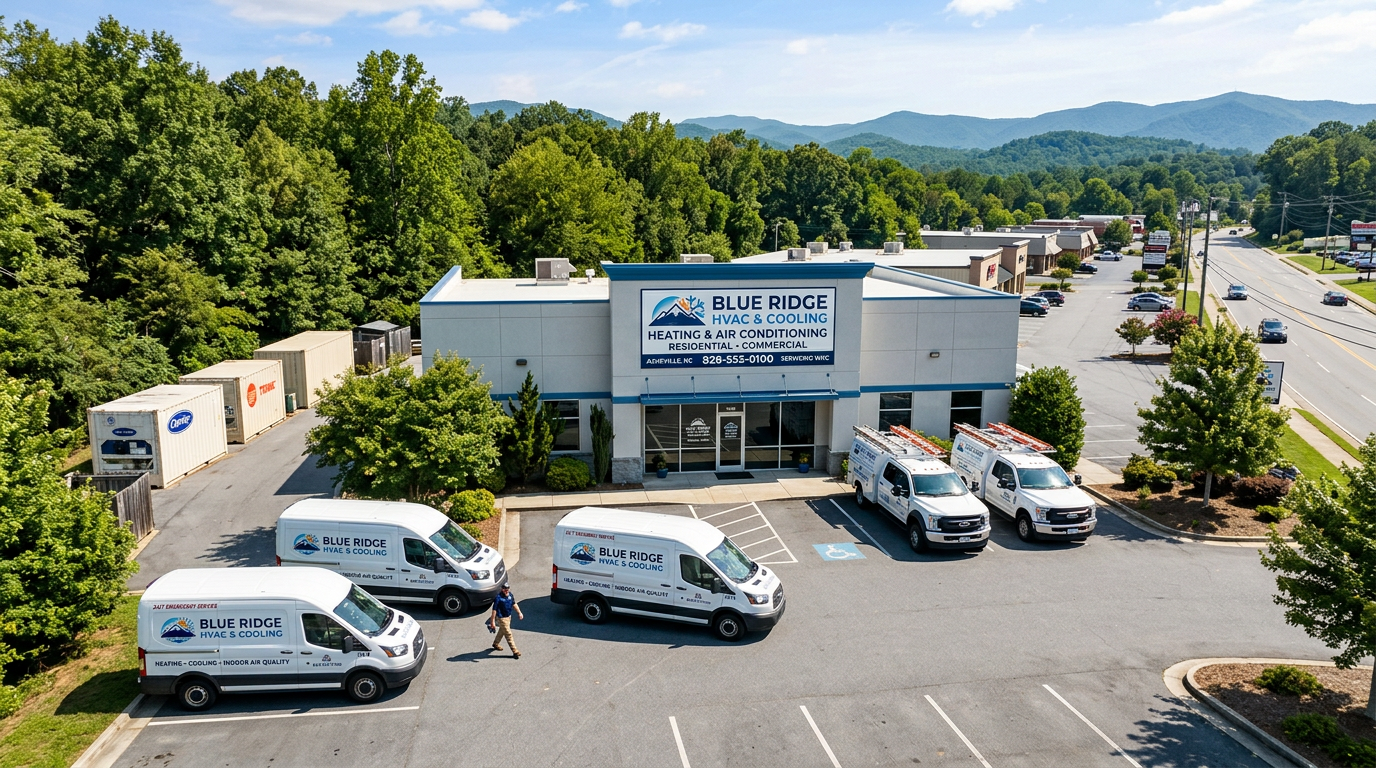 HVAC Contractor business location in Asheville, North Carolina