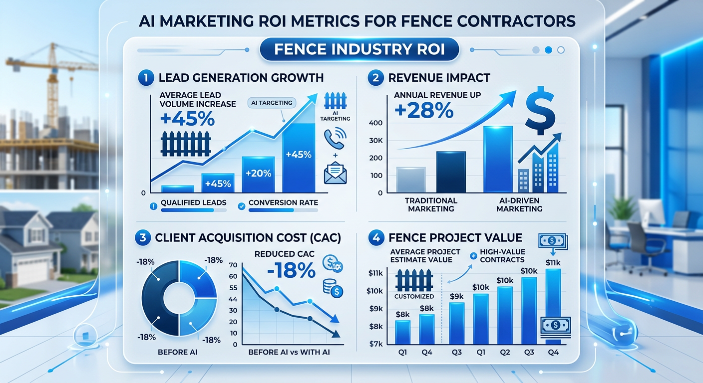AI marketing ROI data for Fence Contractor companies in Birmingham