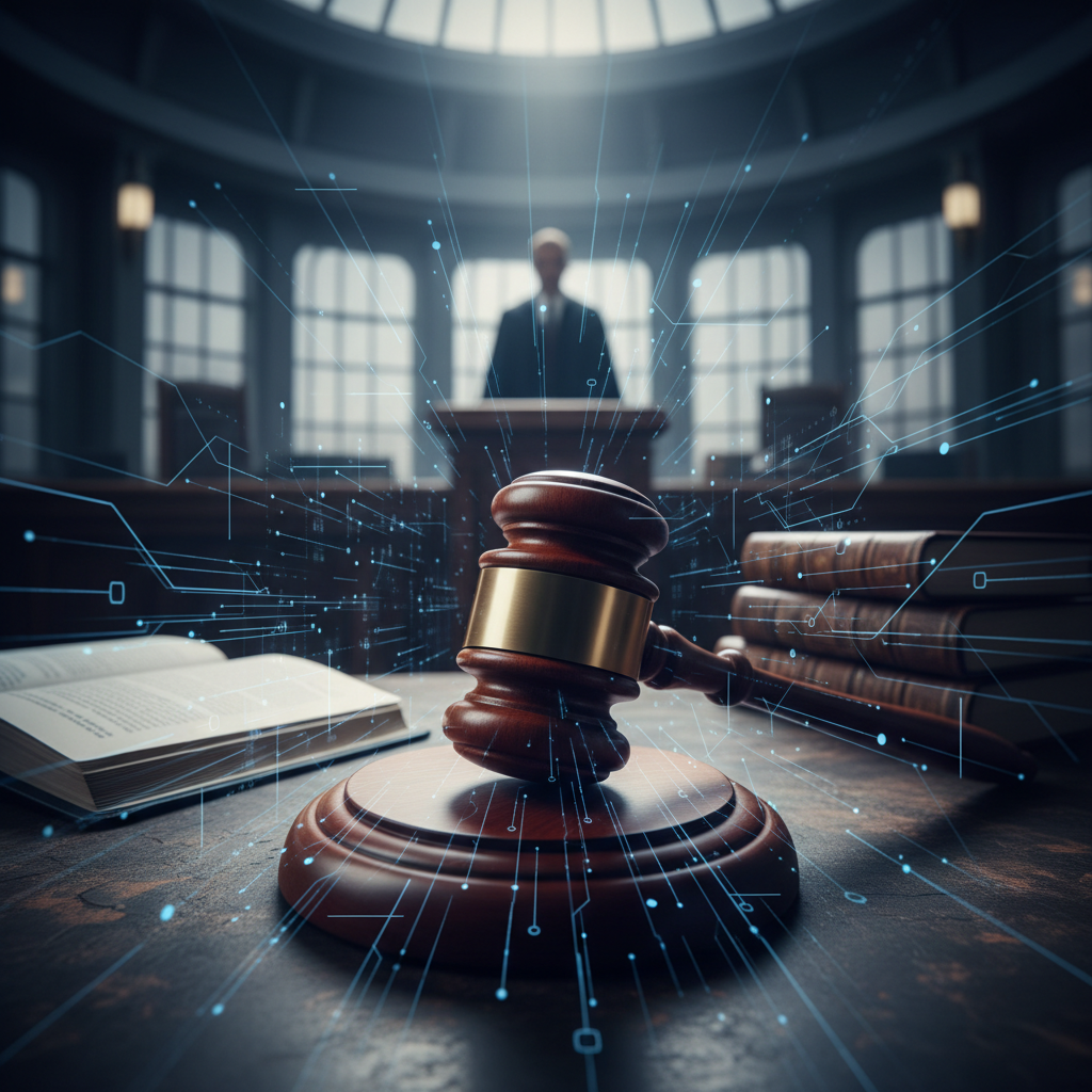 Cursor AI Report: Family Law Geo-optimization's ROI in Agentic Workflows Cursor AI Report: Family Law Geo-optimization's ROI in Agentic Workflows: A futuristic image of a gavel overlaid with digital lines and circuit patterns, symbolizing AI's imp | innovAIt Media