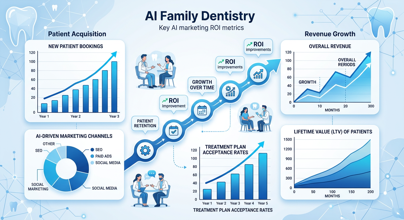 AI marketing ROI data for Family Dentistry companies in Charlotte
