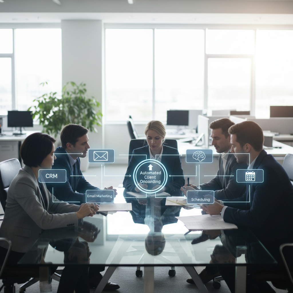 Does Perplexity AI Boost My Local Pack Rankings? Does Perplexity AI Boost My Local Pack Rankings?: A diagram showing n8n's visual workflow builder, with various app icons (CRM, email, AI model) conne | innovAIt Media