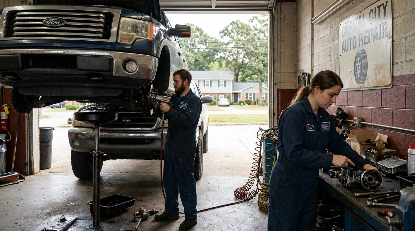 business funding for auto repair owners in Raleigh, NC — Raleigh 1 — Funding Auto Repair