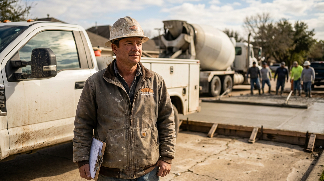 business funding for concrete owners in Houston, TX — Houston 1 — Funding Concrete Houston