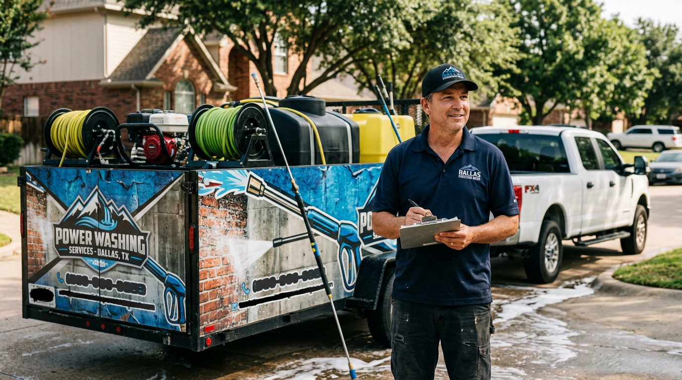 business funding for power washing owners in Dallas, TX — Dallas 1 — Funding Power Washing