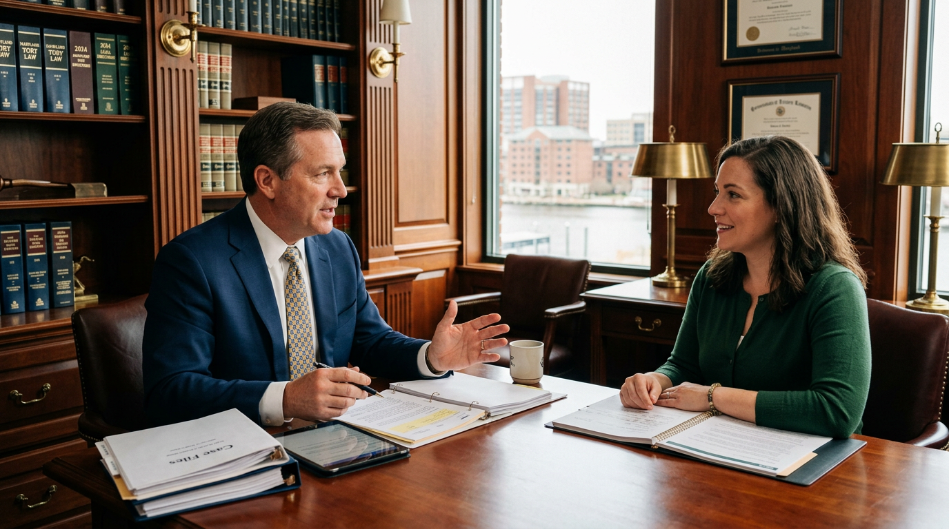 GPT-5.2 Pro ROI: Why Tax Accountants Waste Thousands: Personal Injury Lawyer in Baltimore discussing AI benefits with client | innovAIt Media