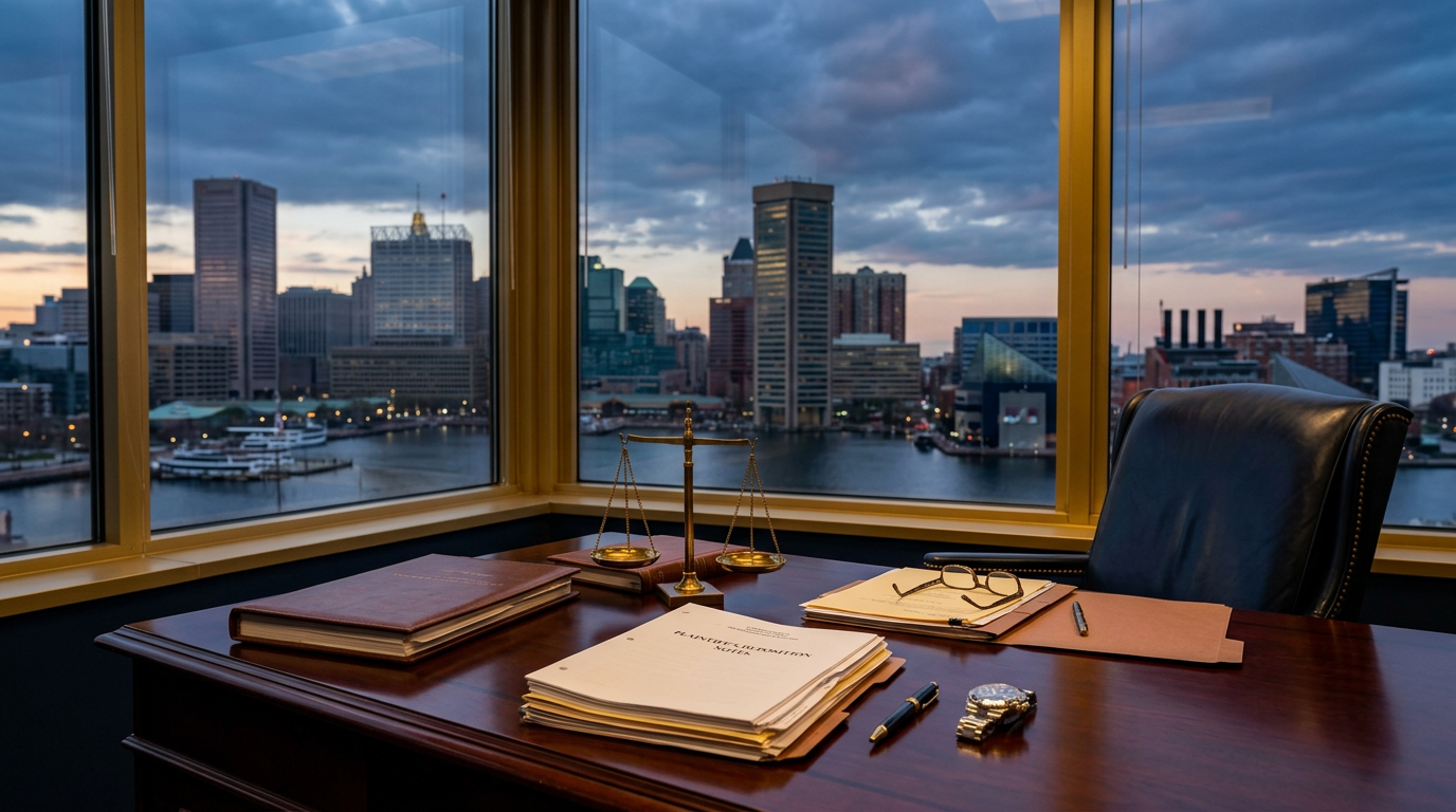 GPT-5.2 Pro ROI: Why Tax Accountants Waste Thousands: Image of Baltimore skyline with a focus on technology. | innovAIt Media