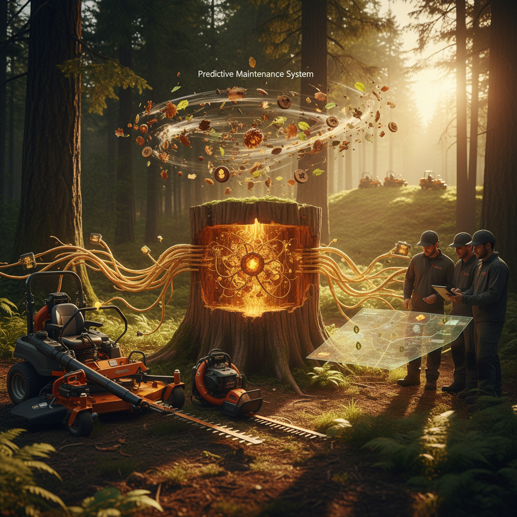 Groq LPU Report: What Happens When AI Optimizes Residential Landscaping?: Diagram illustrating the flow of data from landscaping equipment sensors, through a Groq LPU-powered | innovAIt Media