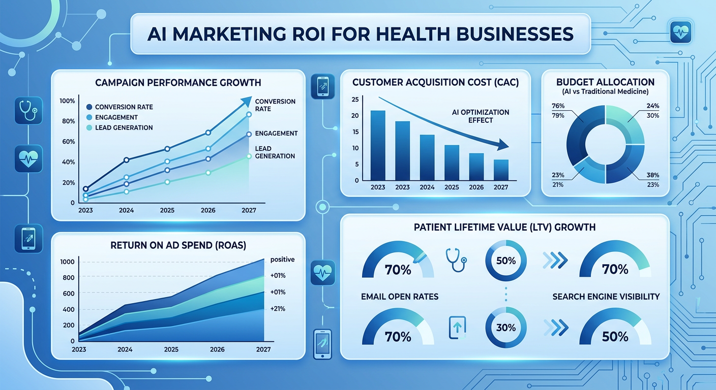 AI marketing ROI data for Health companies in Wilmington