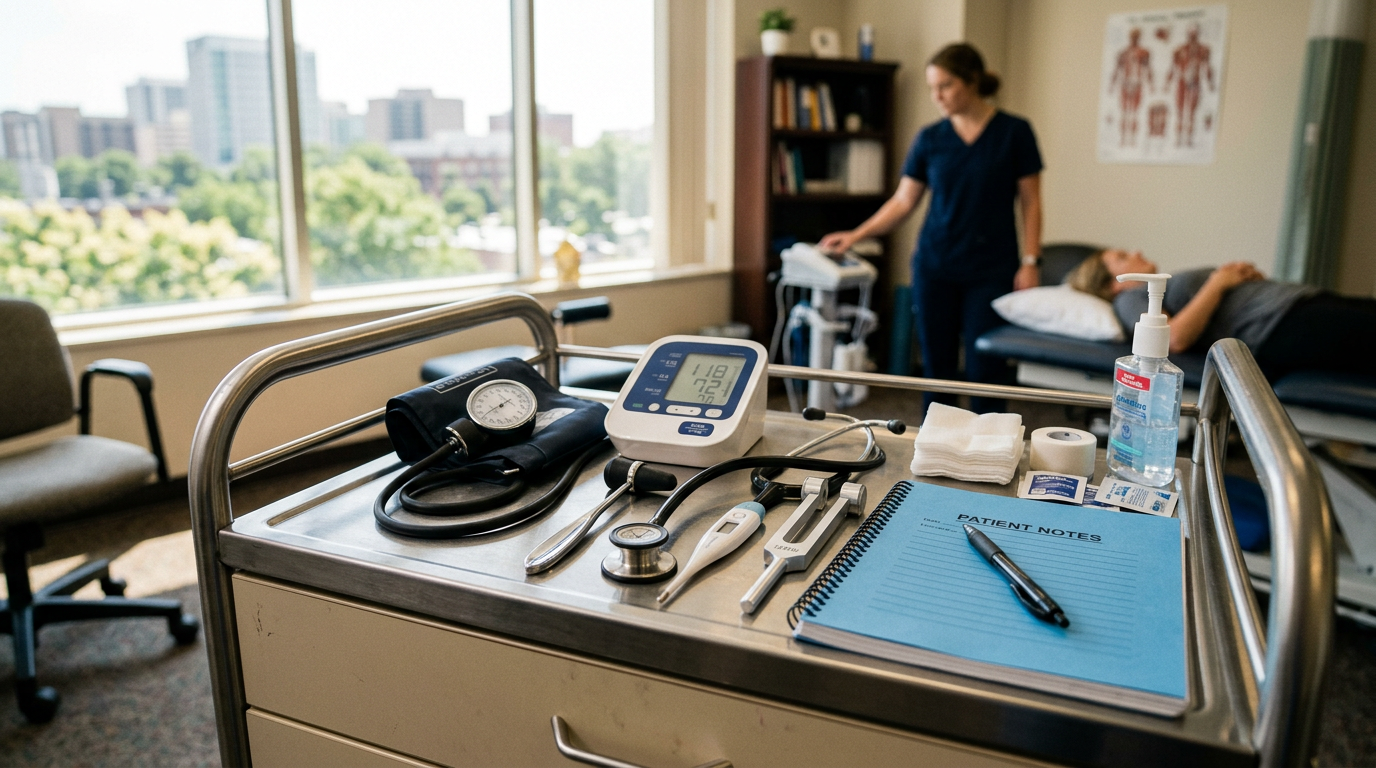 Health equipment and tools used by professionals in Wilmington, North Carolina