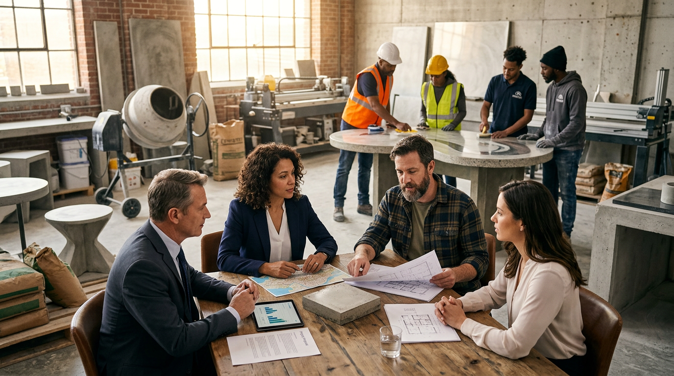 how to get a small business loan for concrete companies in phoenix az: Professional how to get a small business loan for concrete companies workspace w | DAC Funding