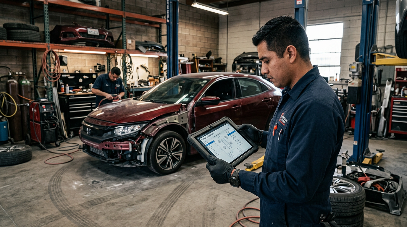 AI-powered Body Shop operations in San Diego