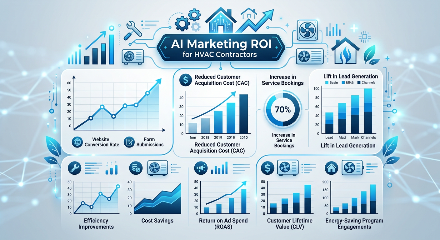 AI marketing ROI data for HVAC Contractor companies in Indianapolis AI marketing ROI data for HVAC Contractor companies in Indianapolis
