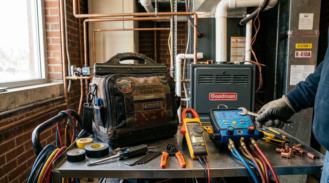 Sera for HVAC Contractor in Omaha, NE — Sera for hvac contractors, NE — HVAC Contractor equipment and tools used by professio