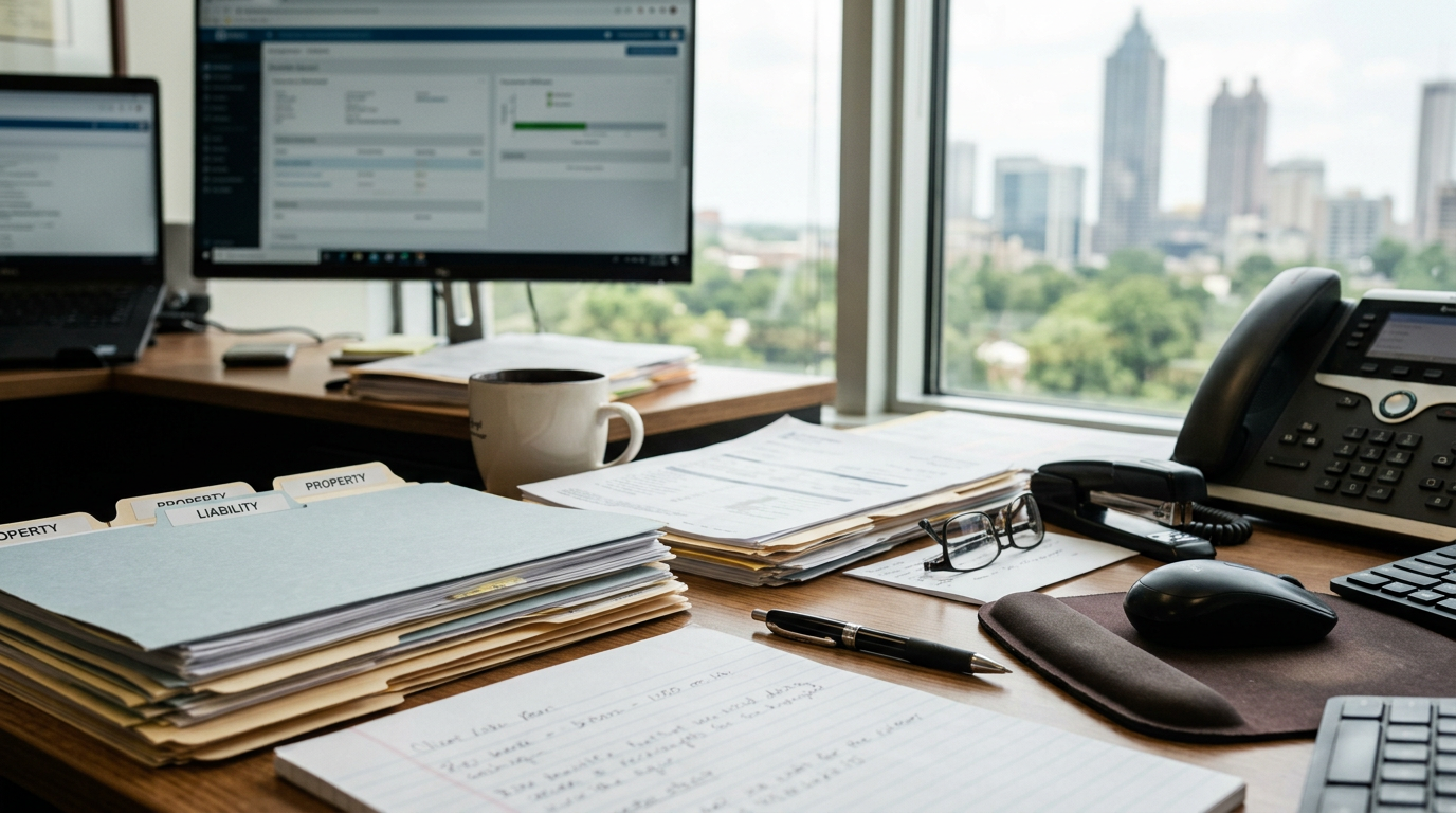 Insurance Agency equipment and tools used by professionals in Atlanta, Georgia Insurance Agency equipment and tools used by professionals in Atlanta, Georgia