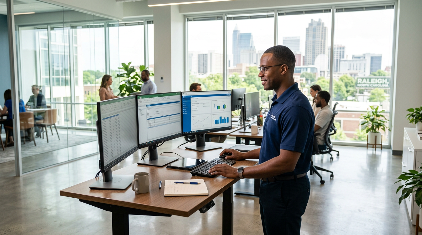 Insurance Agency professional working in Raleigh, North Carolina