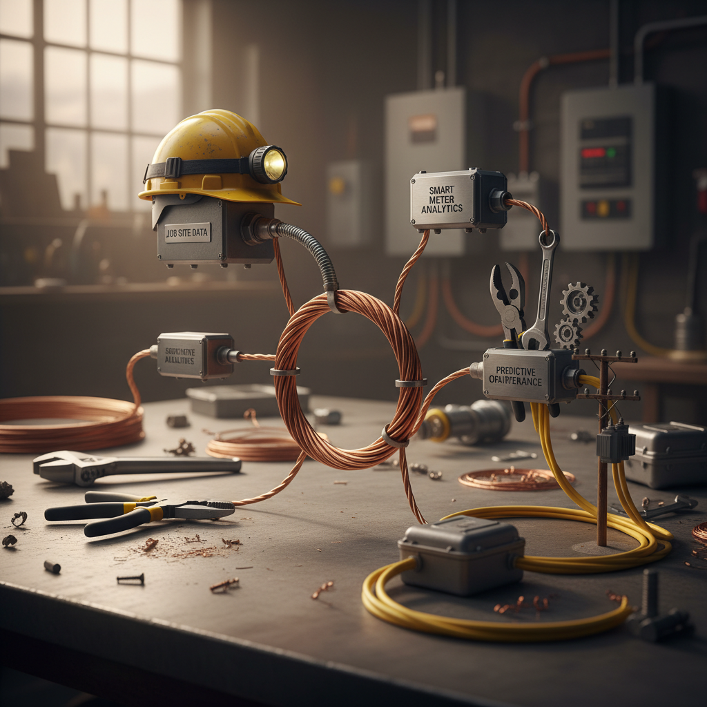 Is ChatGPT or Gemini Best for Master Electrician SEO?: A screenshot or conceptual diagram of n8n's visual workflow builder, showing how different AI tools | innovAIt Media