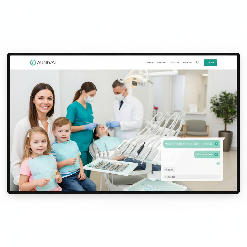 Is Your Pediatric Dentist Karbon AI Strategy Broken? Is Your Pediatric Dentist Karbon AI Strategy Broken?: A screenshot or graphic of a PatientPop AI chatbot interacting with a parent on a dental practice we | innovAIt Media