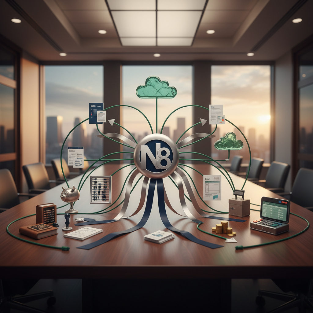 Is Your Tax Accountant AI Missing Zero-Click SEO? Is Your Tax Accountant AI Missing Zero-Click SEO?: A detailed workflow diagram showing different applications connected by arrows, representing data fl | innovAIt Media