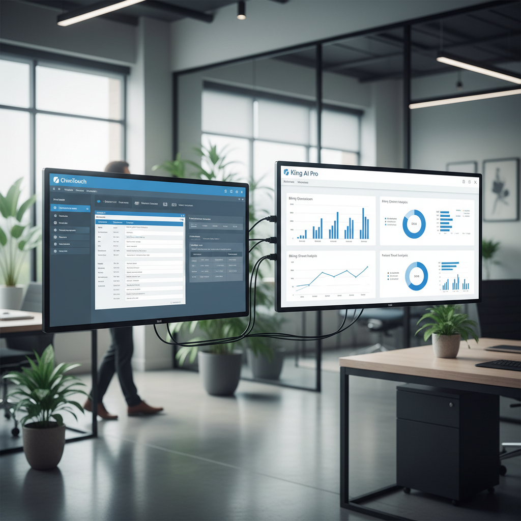 Kling AI Pro: Your ChiroTouch Notes are Missing This Vital AI Kling AI Pro: Your ChiroTouch Notes are Missing This Vital AI: A stylized graphic depicting data flowing from ChiroTouch interface into a Kling AI Pro analytical d | innovAIt Media