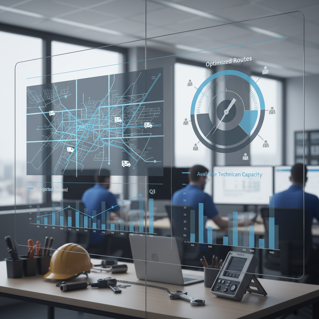 Kling AI Pro: Your ChiroTouch Notes are Missing This Vital AI Kling AI Pro: Your ChiroTouch Notes are Missing This Vital AI: A dashboard graphic showing predictive analytics for a service business. It illustrates projected de | innovAIt Media