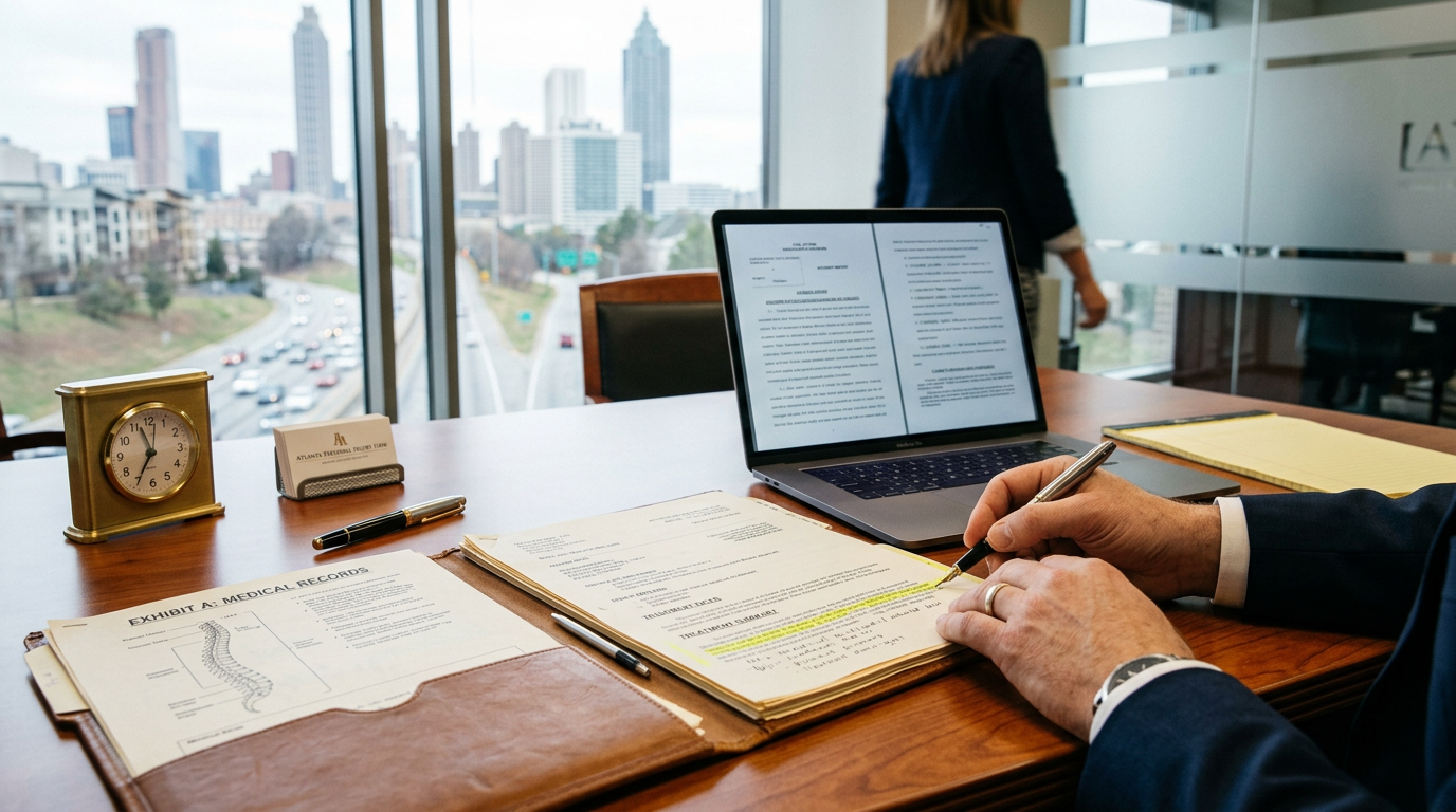 Personal Injury Law equipment and tools used by professionals in Atlanta, Georgia