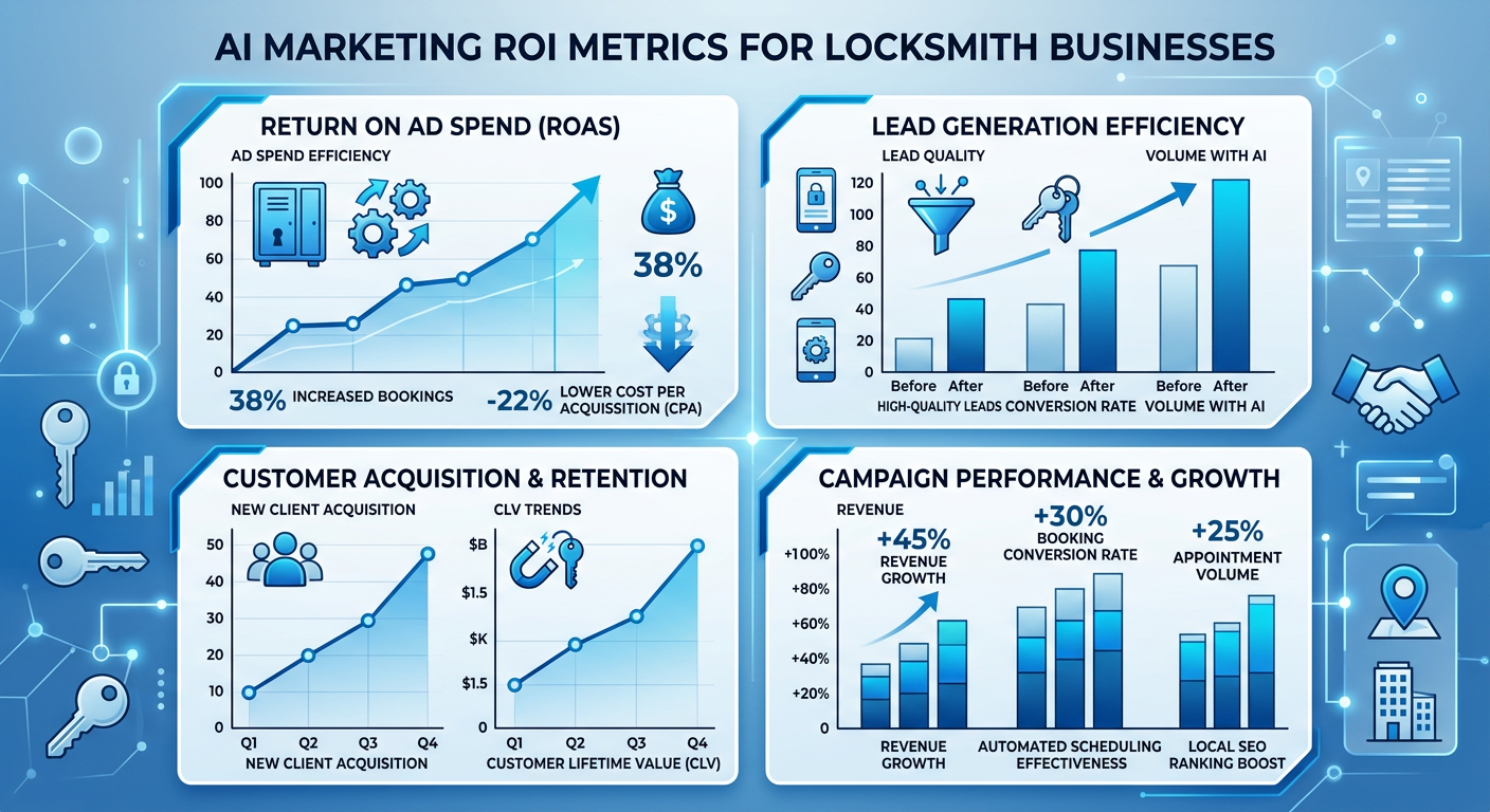 AI marketing ROI data for Locksmith companies in San Diego