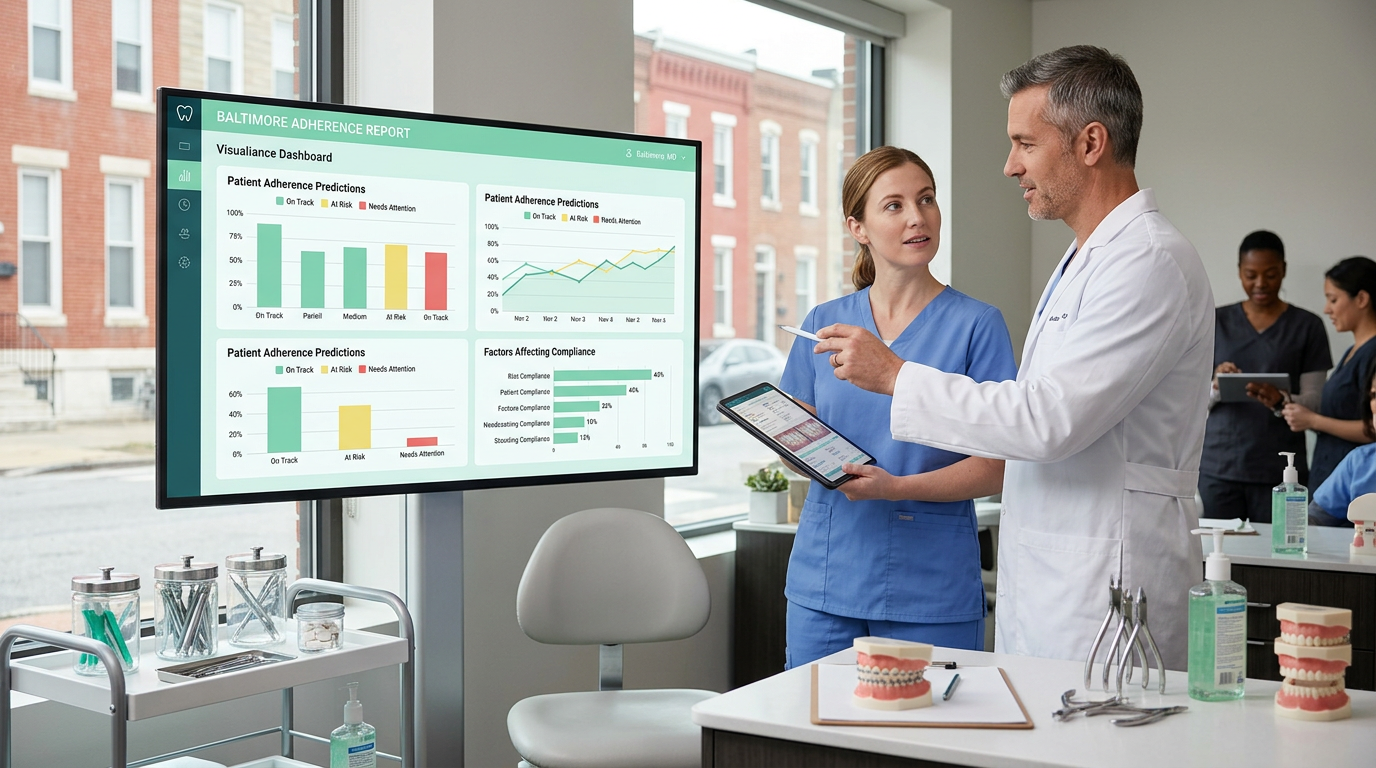 Orthodontist business growth with AI in Baltimore, MD