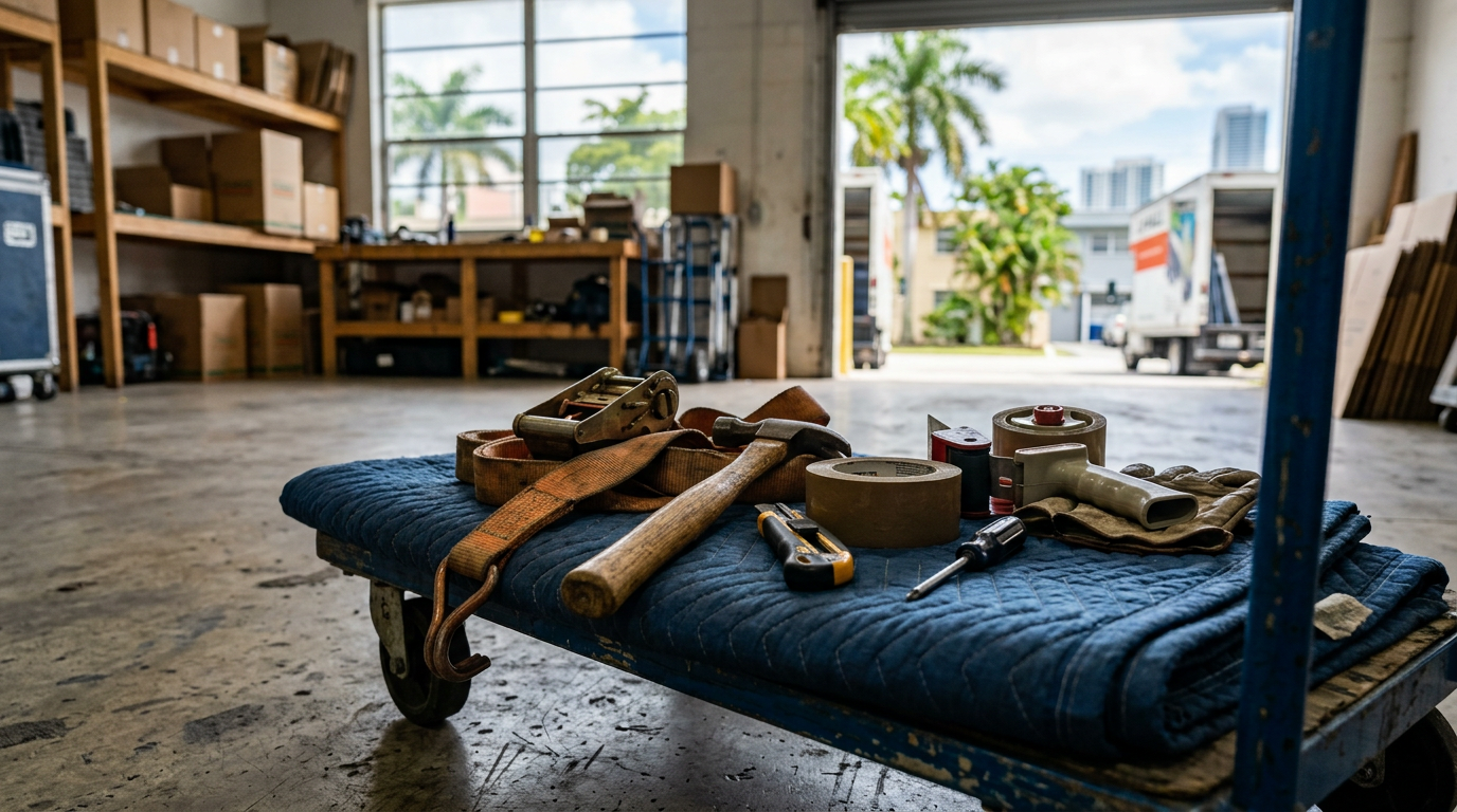 Moving Company equipment and tools used by professionals in Miami, Florida — Tools Every Moving Moving Company equipment and tools used by professionals in Miami, Florida — Tools Every Moving