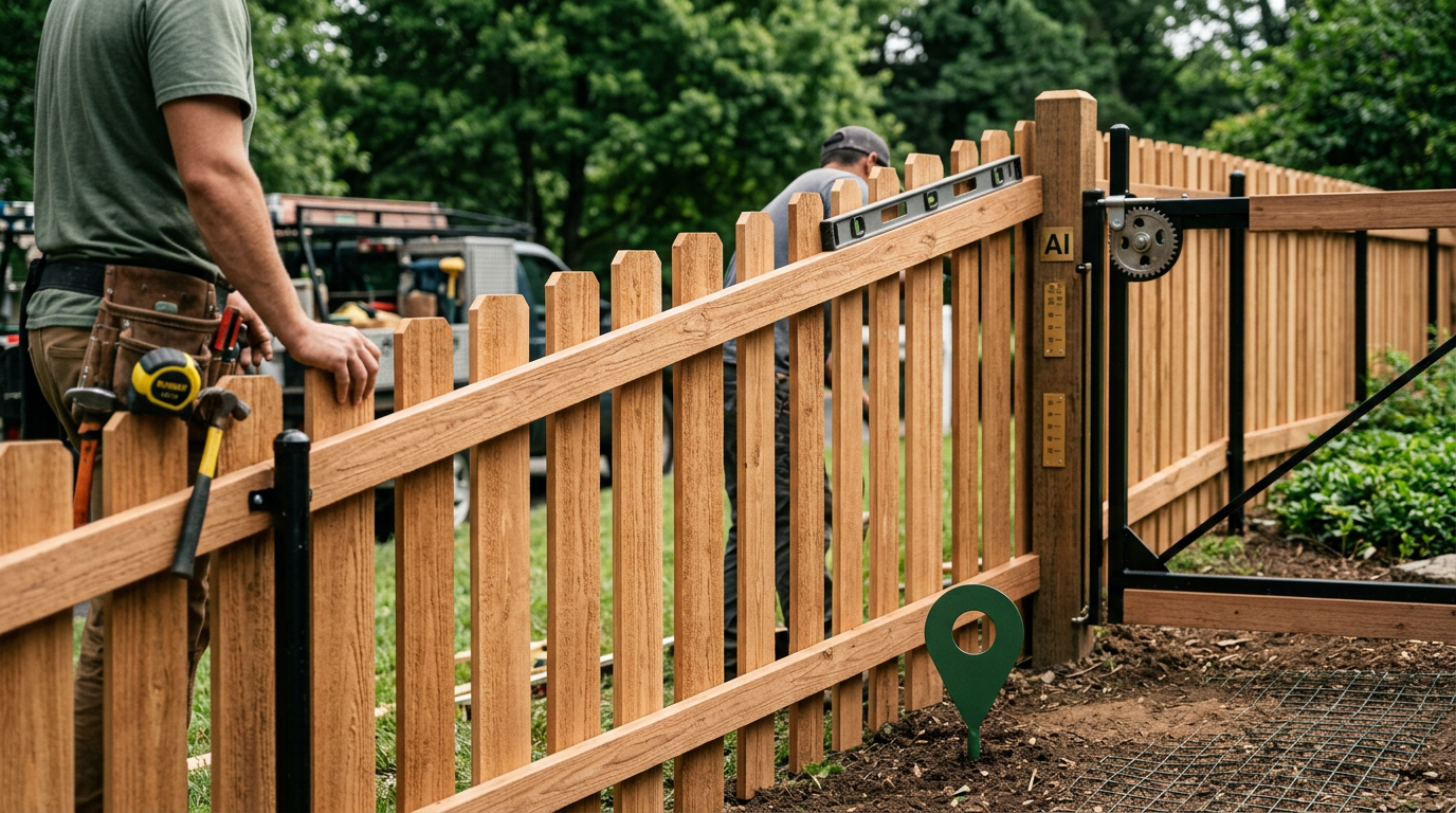 the platform for Dallas Geofencing Nabla Copilot Pro for Dallas Geofencing: A dynamic graphic illustrating growth lines trending upwards, intertwined with AI-themed icons like | innovAIt Media