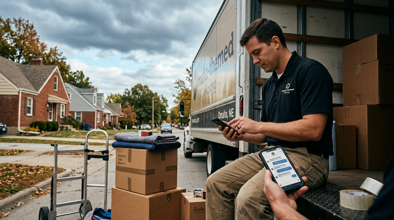 Nabla Copilot Pro: I optimized competitive analysis for my Hartford roofing biz: A chatbot interface on a moving company's website (Omaha-themed) responding to a customer query abou | innovAIt Media