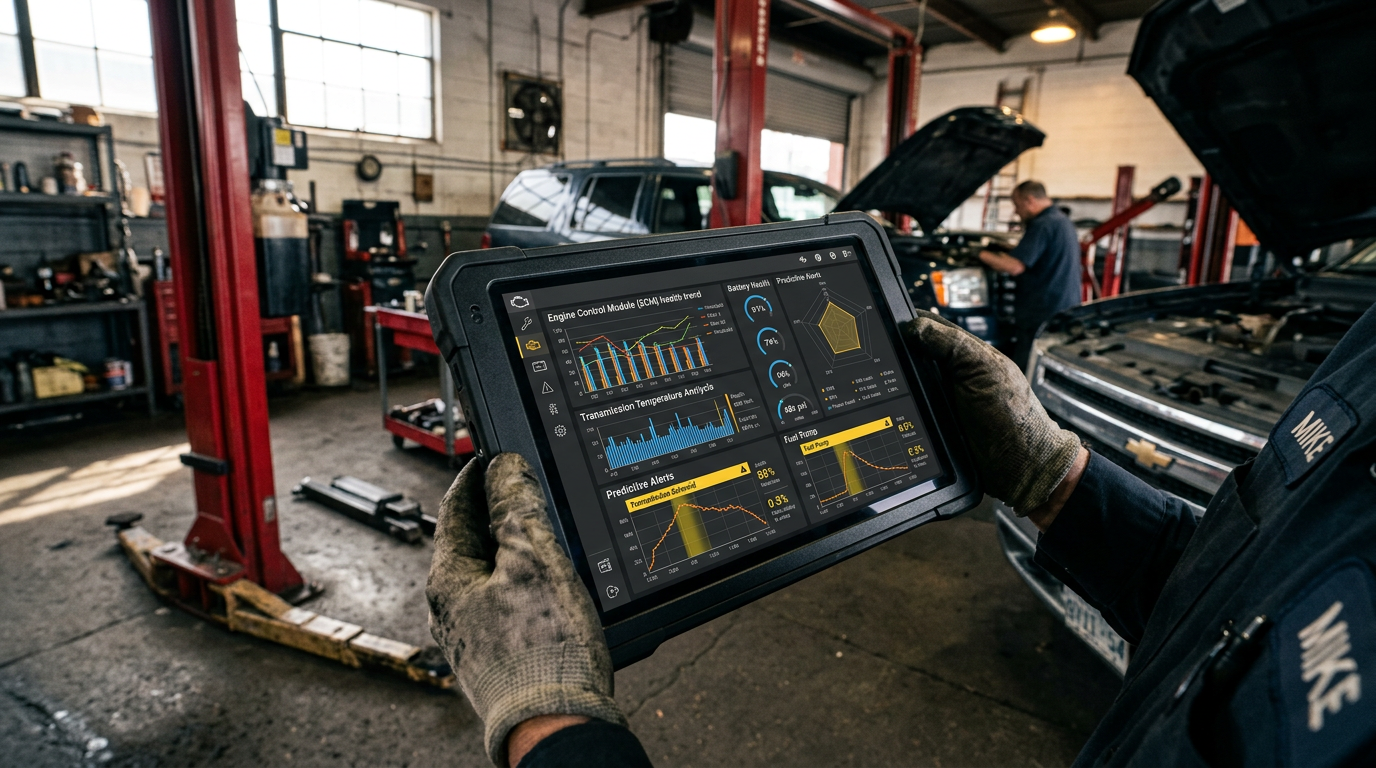 Nemotron 3 Ultra: Auto Shop SEO Agencies' Hidden Truths Nemotron 3 Ultra: Auto Shop SEO Agencies' Hidden Truths: An AI-powered diagnostic tool screen displaying vehicle data analysis in a Chicago, IL auto repair s | innovAIt Media