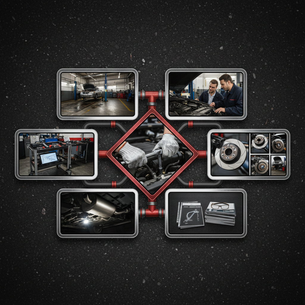 OmniSEO Report: My Auto Shop Google Rankings Are Broken: Infographic showing the anatomy of an ideal Answer Engine Optimized content piece for an auto repair | innovAIt Media