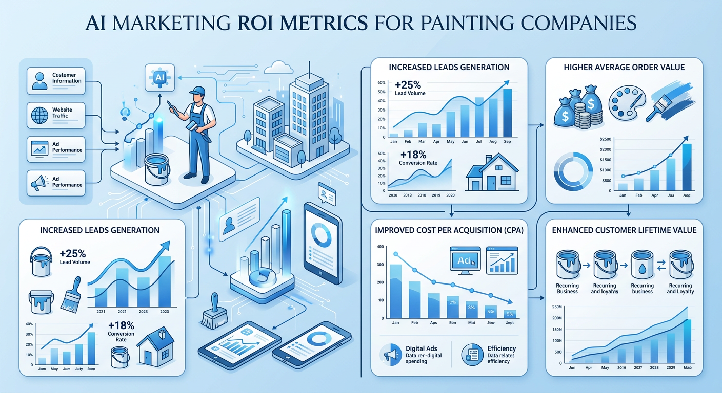AI marketing ROI data for Painting Company companies in Indianapolis