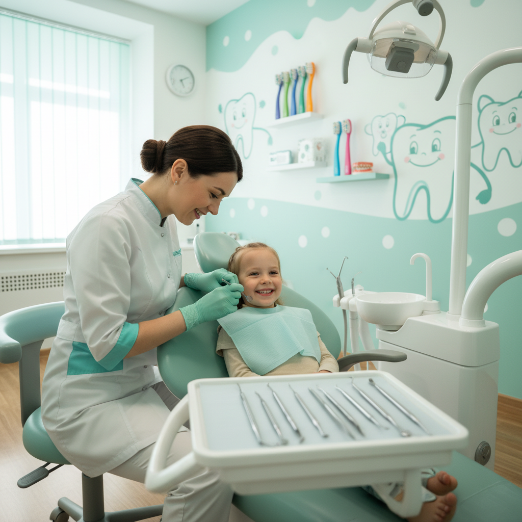 Pediatric Dentistry office - professional dental care environment