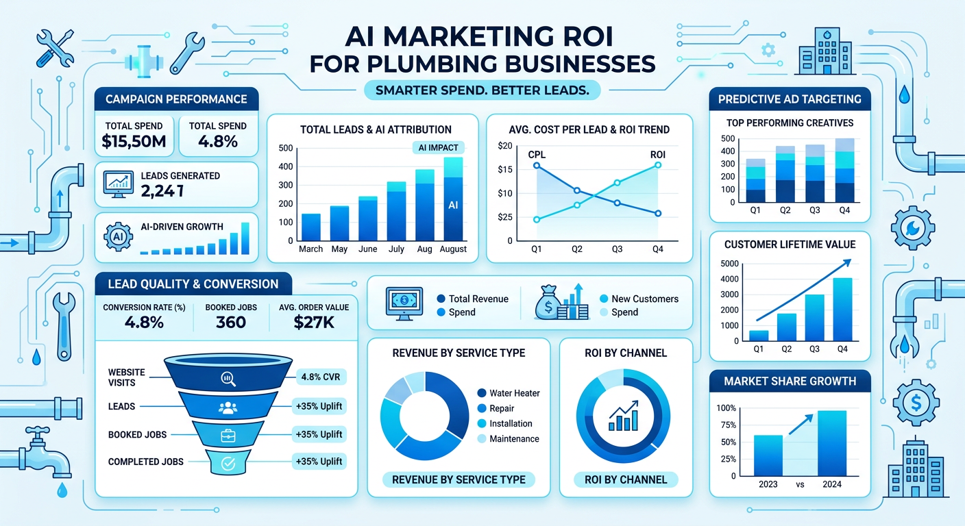 AI marketing ROI data for Plumbing Company companies in Dallas AI marketing ROI data for Plumbing Company companies in Dallas