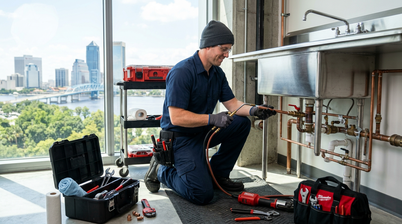 Plumbing Company professional working in Jacksonville, Florida