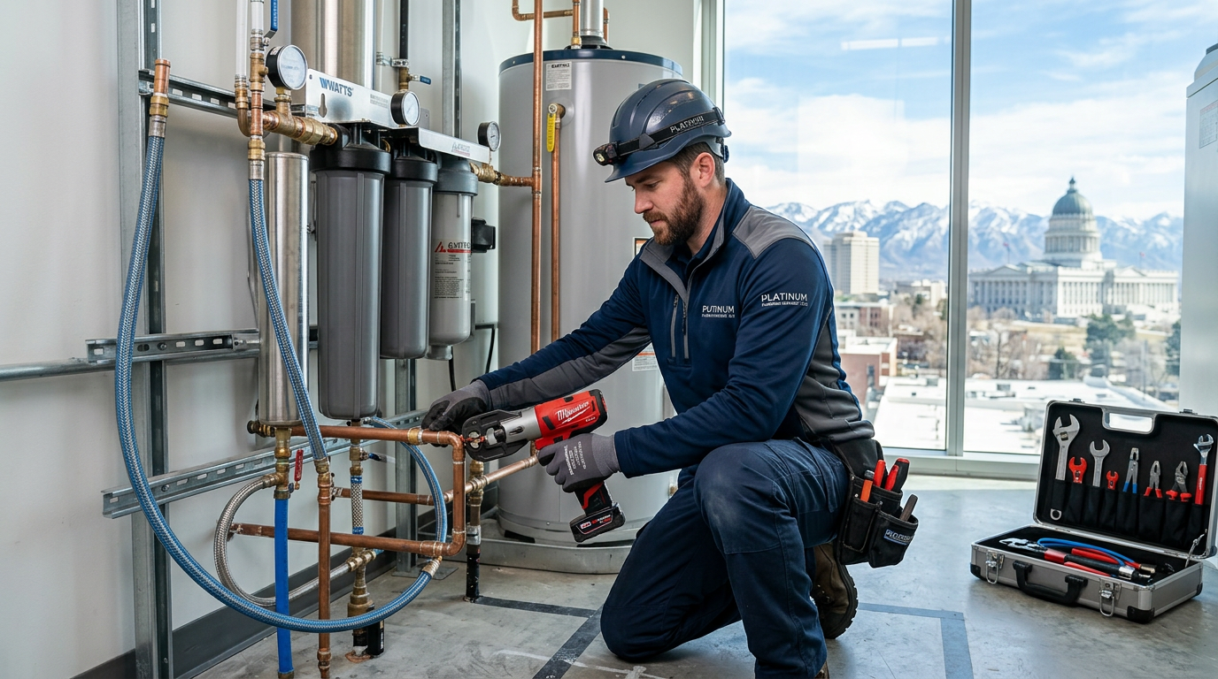 Plumbing Company professional working in Salt Lake City, Utah