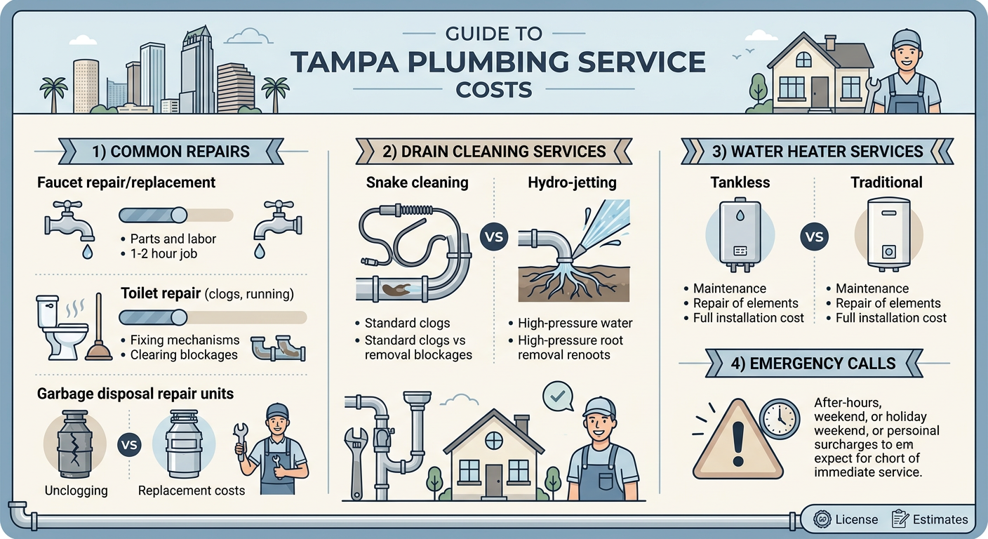 plumbing cost overview for Tampa, Florida residents