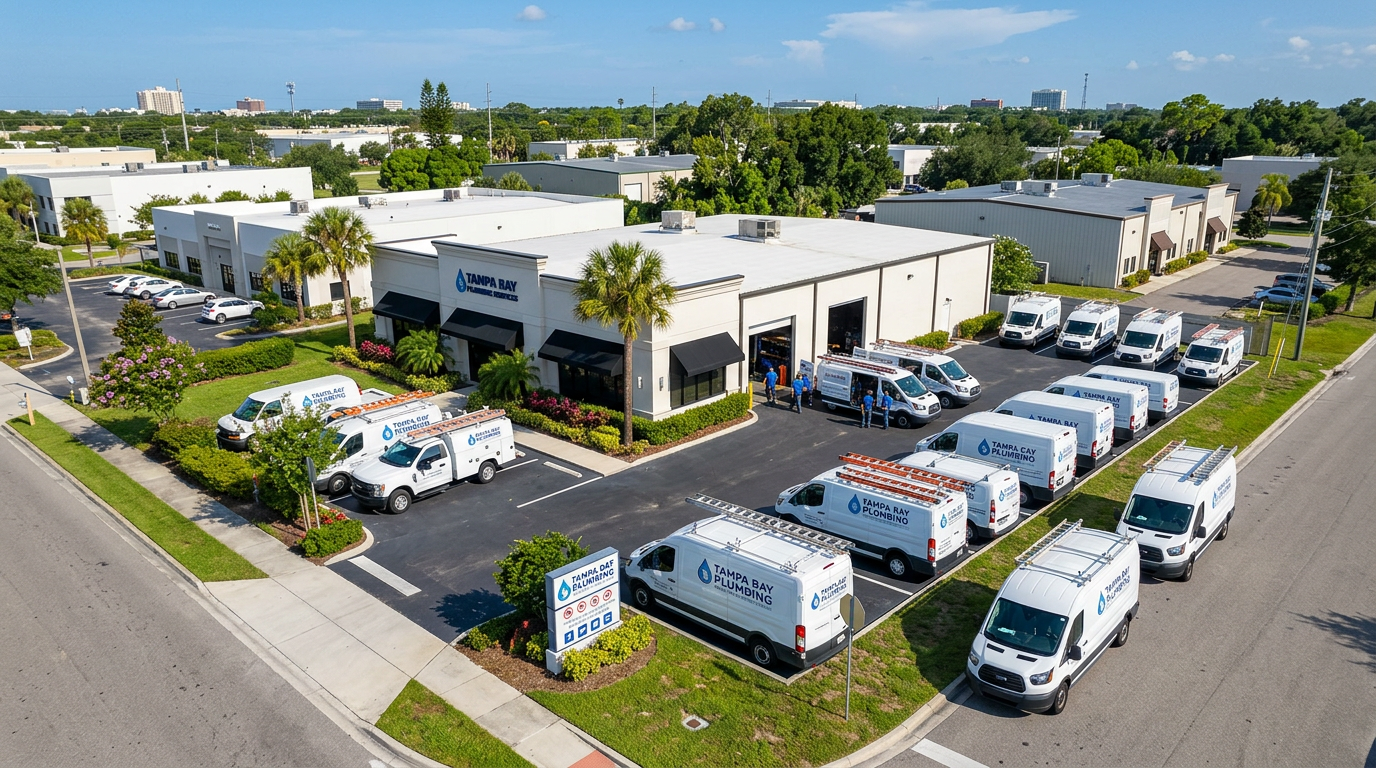 plumbing business serving customers in Tampa, Florida