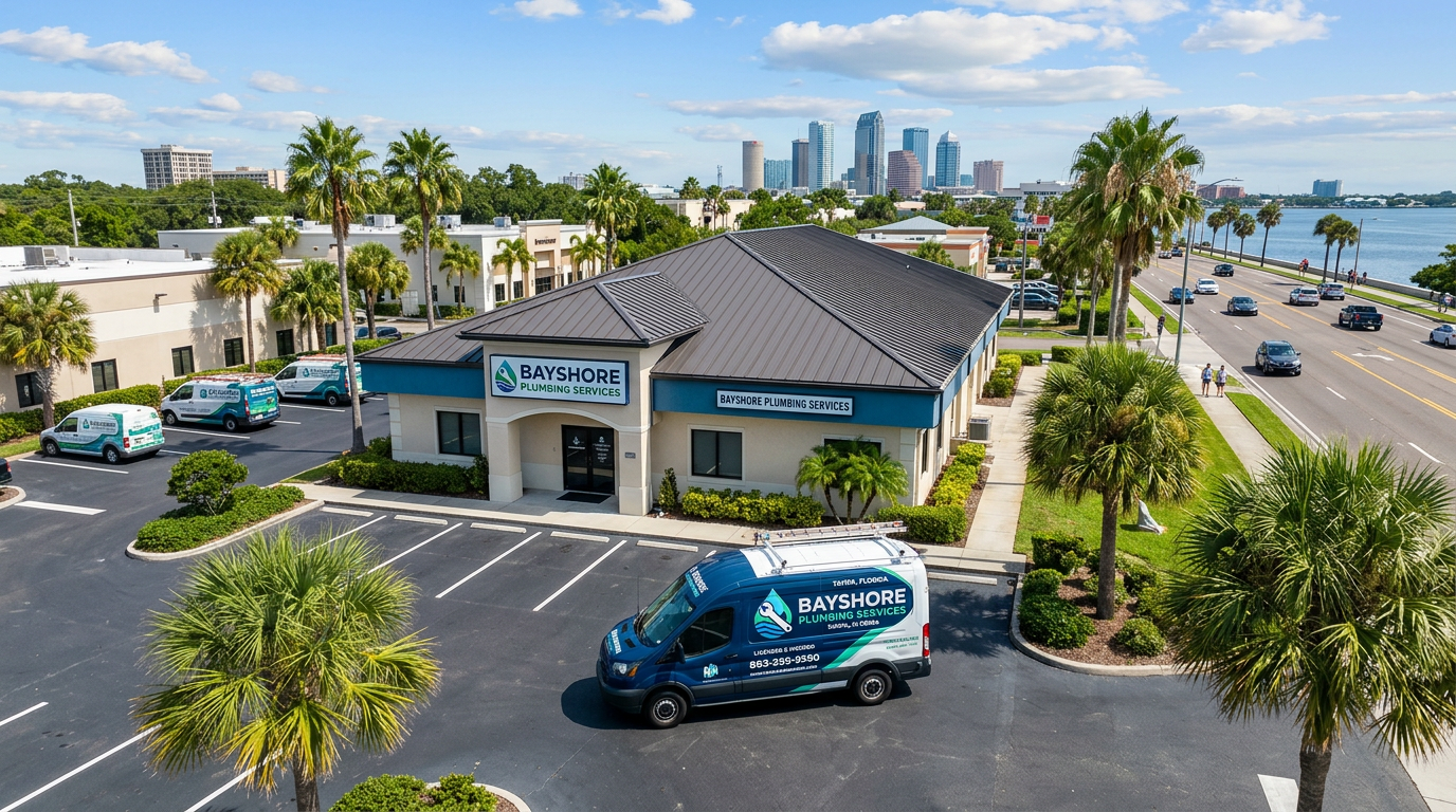 plumbing business serving customers in Tampa, Florida