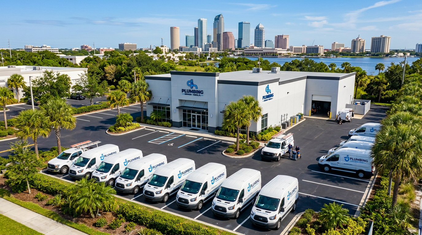 plumbing business serving customers in Tampa, Florida