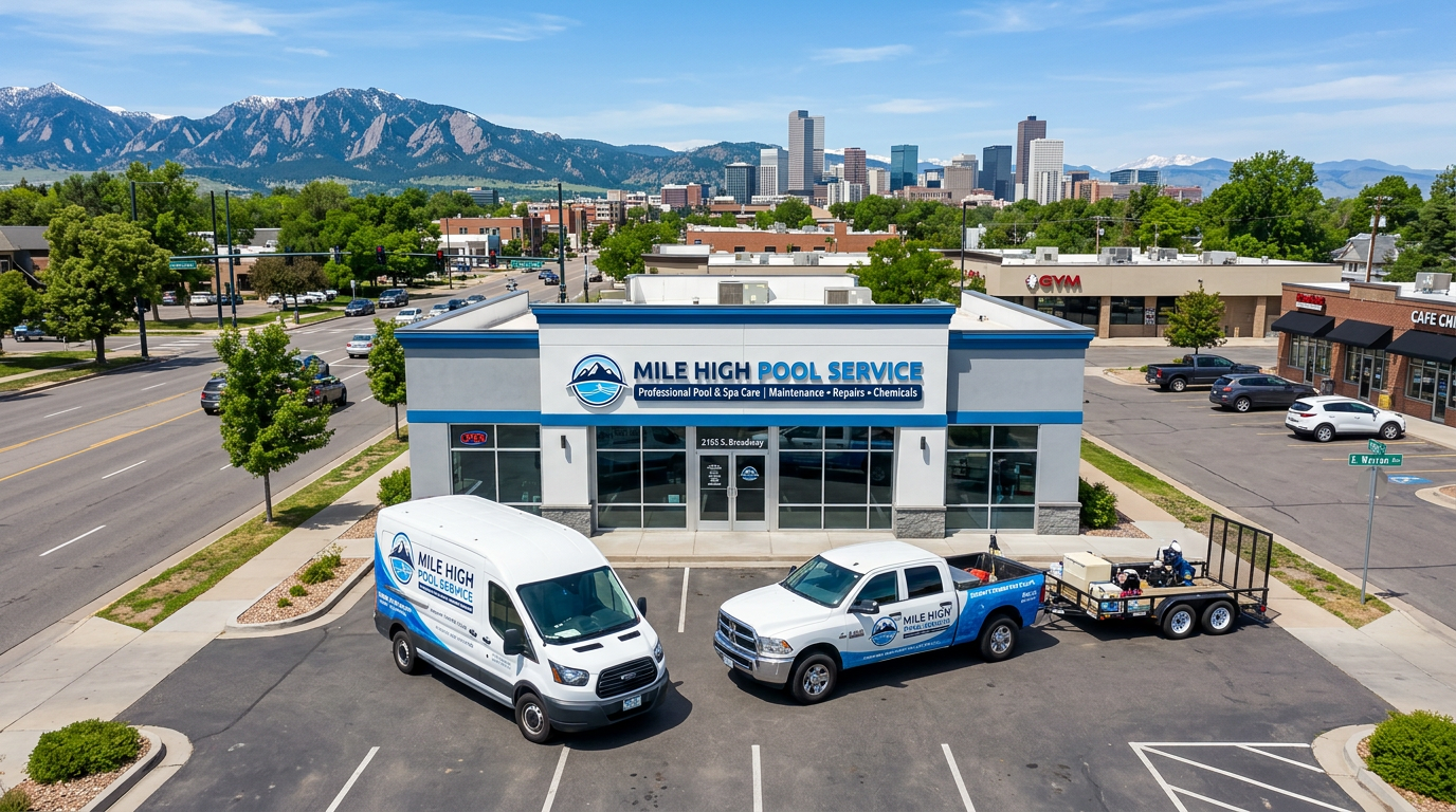 Pool Service business location in Denver, Colorado